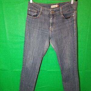 Vintage EUNINA Womens Boot Cut Jeans Waist 34 Cowgirl Country Dudette Dudess Y2K